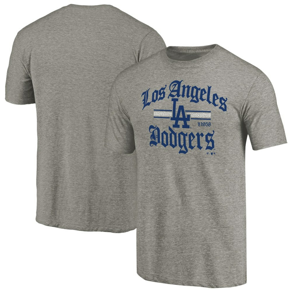 Los Angeles Dodgers Hometown Collection Olde LA T-Shirt - Ash T-shirts