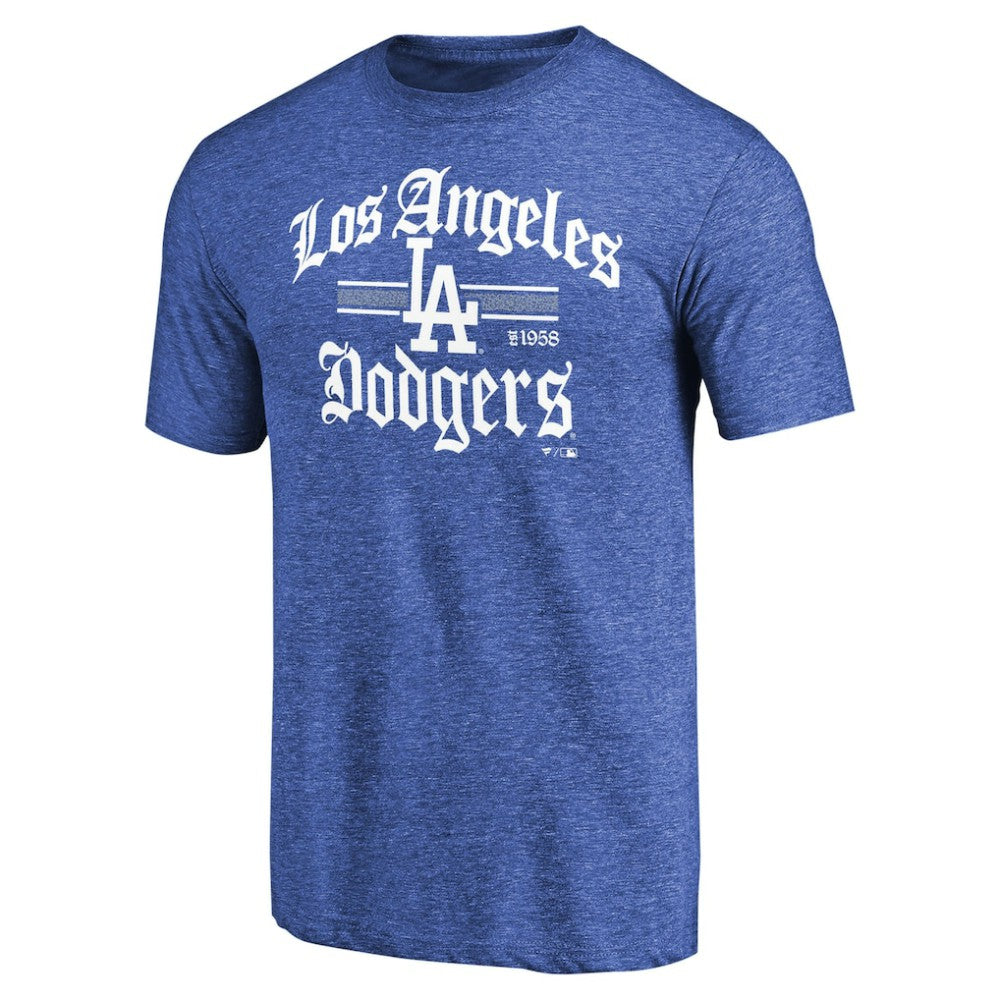 Los Angeles Dodgers Hometown Collection Olde LA T-Shirt - Royal T-shirts