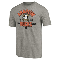 NHL Anaheim Ducks Hometown Collection Tri-Blend T-Shirt - Gray