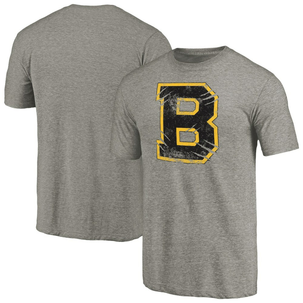 NHL Boston Bruins Hometown Collection Tri-Blend T-Shirt - Gray