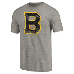 NHL Boston Bruins Hometown Collection Tri-Blend T-Shirt - Gray