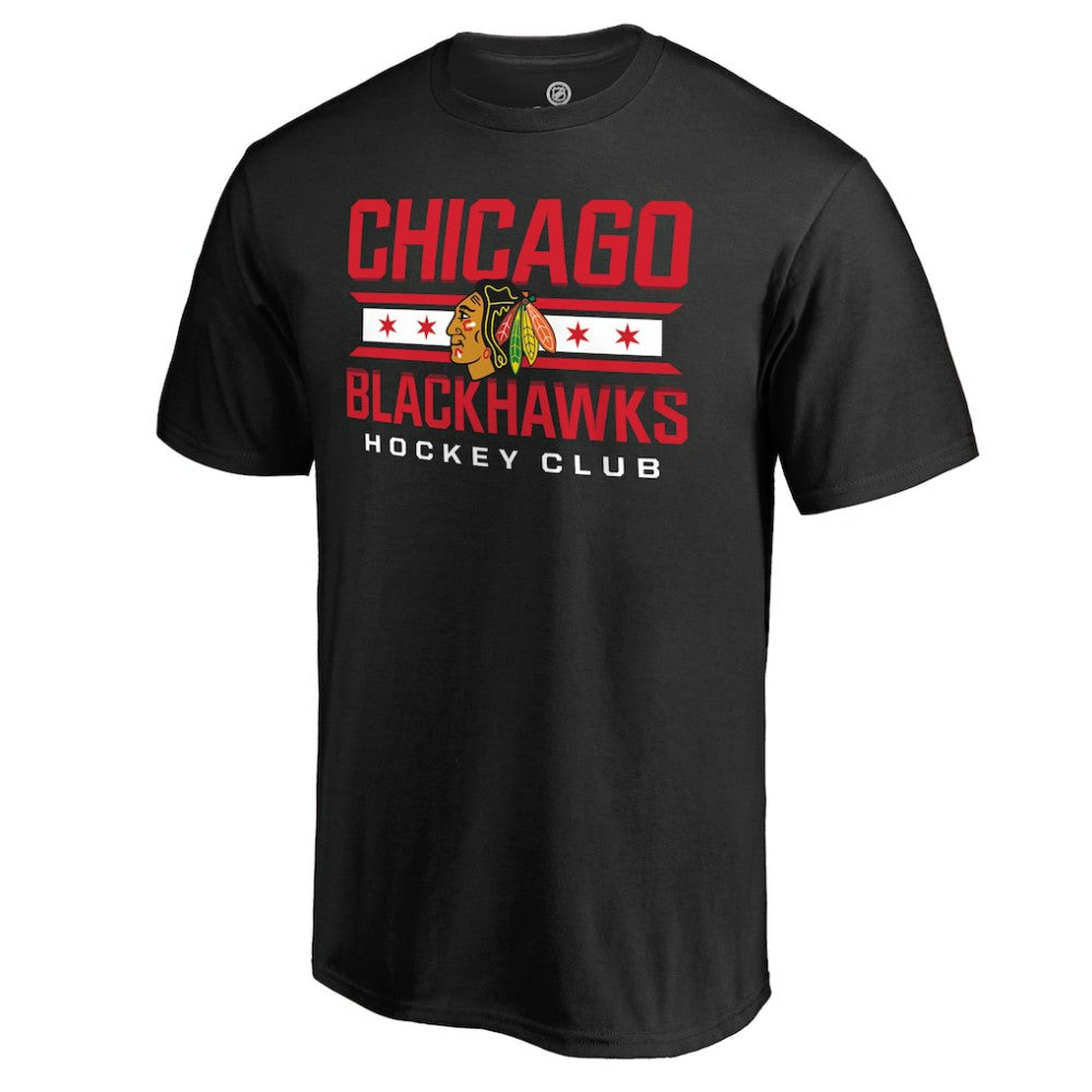NHL Chicago Blackhawks Hometown Collection Local T-Shirt - Black