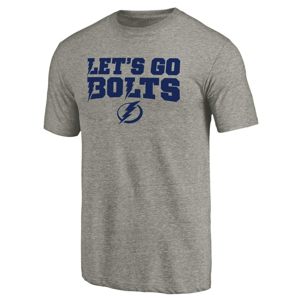 NHL Tampa Bay Lightning Hometown Collection Tri-Blend T-Shirt - Gray