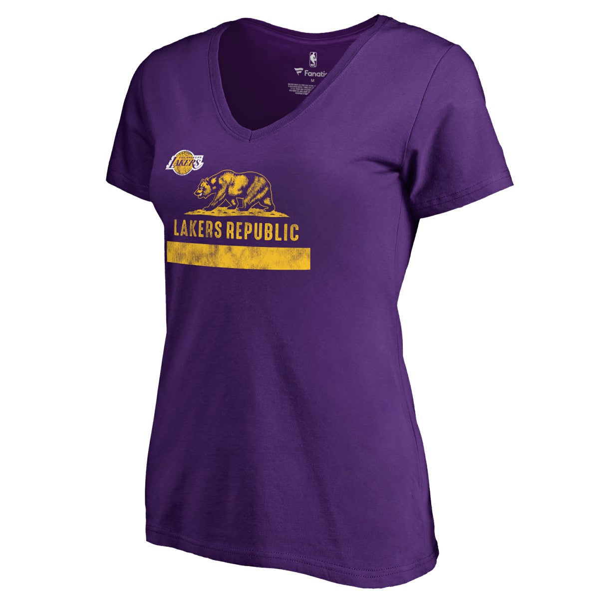 Los Angeles Lakers Women's Lakers Republic Hometown Collection T-Shirt Purple