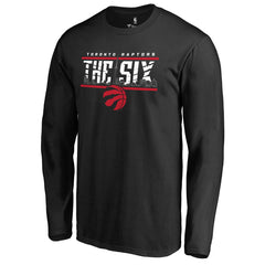 Toronto Raptors The Six Hometown Collection Long Sleeve T-Shirt Black