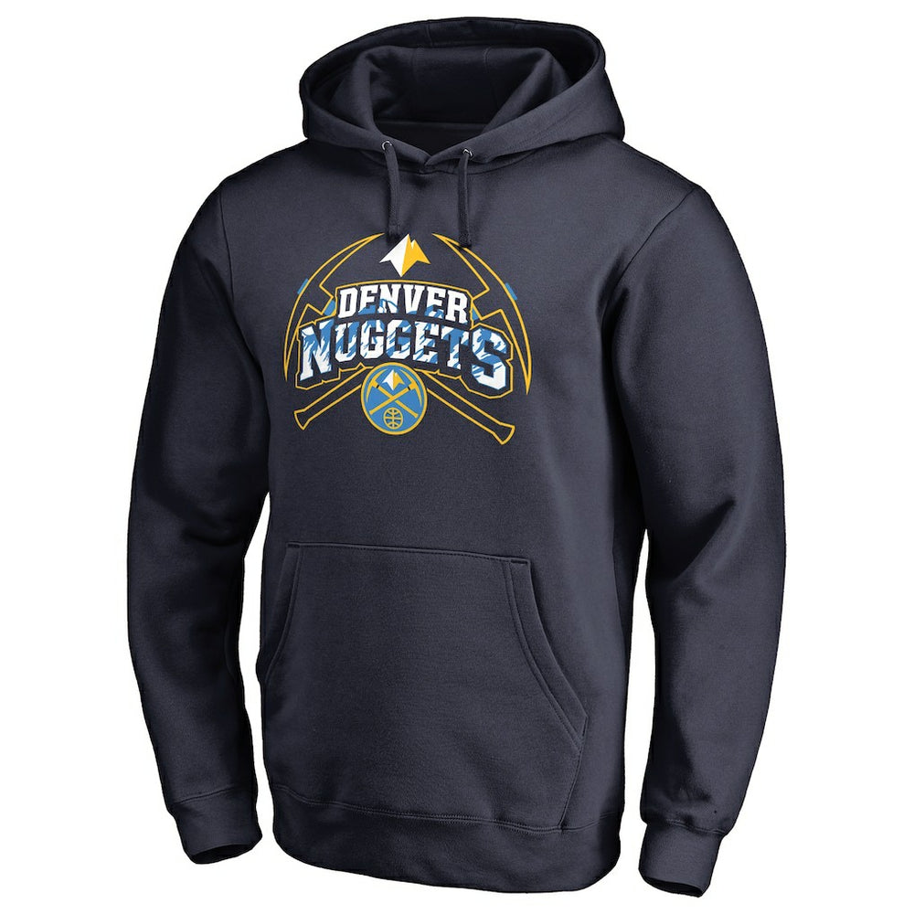 Denver Nuggets Pickaxe Hometown Collection Pullover Hoodie Navy