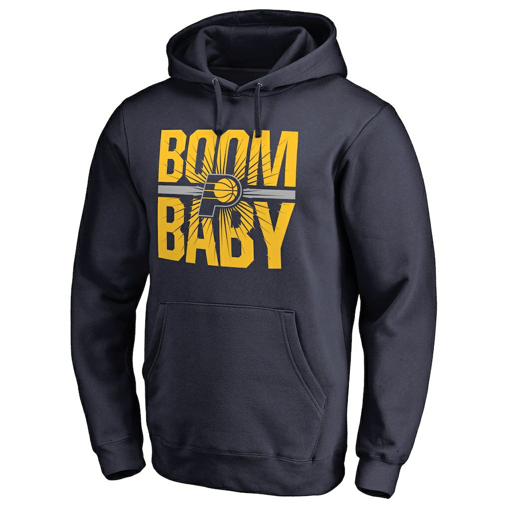 Indiana Pacers Boom Baby Hometown Collection Pullover Hoodie Navy