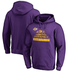 Los Angeles Lakers Lakers Republic Hometown Collection Pullover Hoodie Purple
