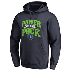 Minnesota Timberwolves Power of the Pack Hometown Collection Pullover Hoodie Navy