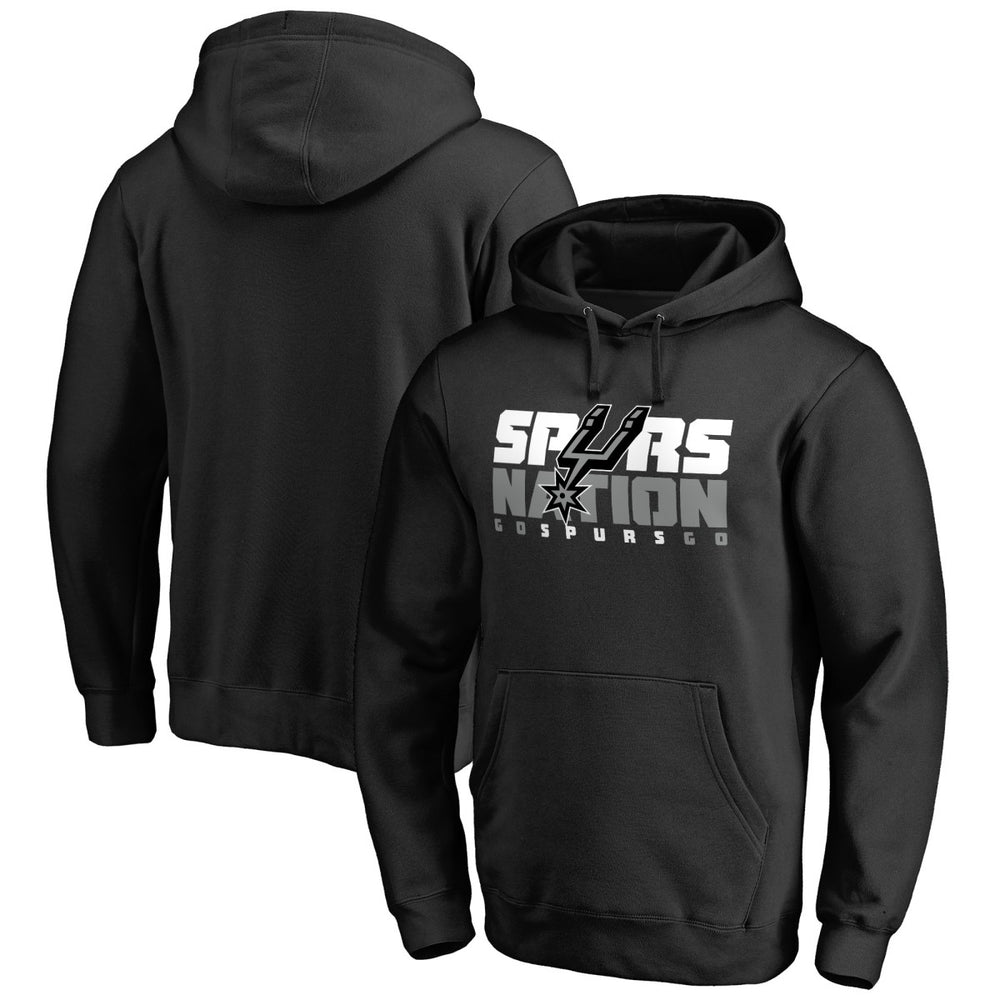 San Antonio Spurs Spurs Nation Hometown Collection Pullover Hoodie Black