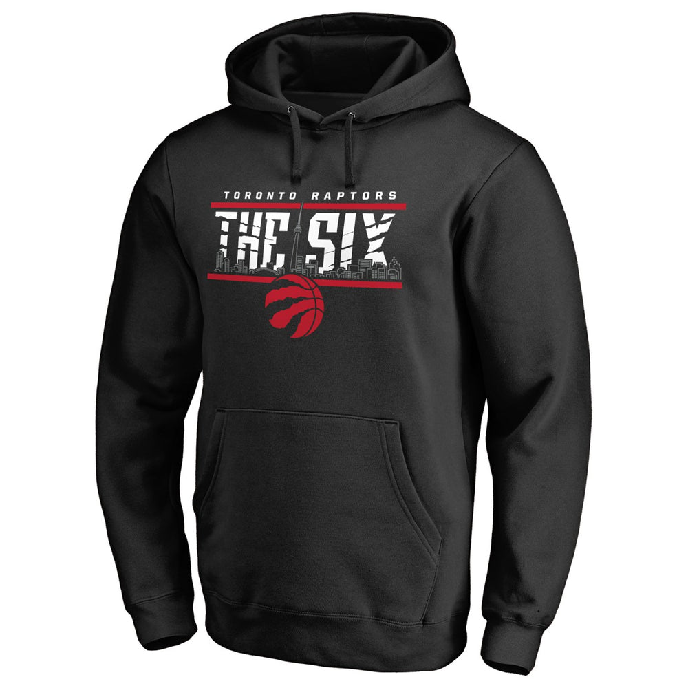 Toronto Raptors The Six Hometown Collection Pullover Hoodie Black