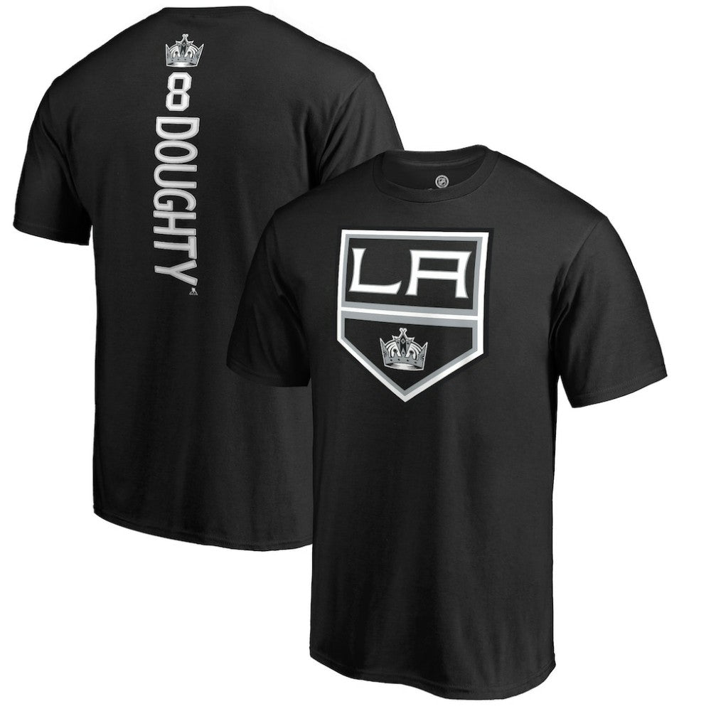 NHL Drew Doughty Los Angeles Kings Backer Name & Number T-Shirt - Black