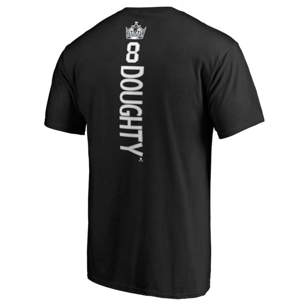NHL Drew Doughty Los Angeles Kings Backer Name & Number T-Shirt - Black
