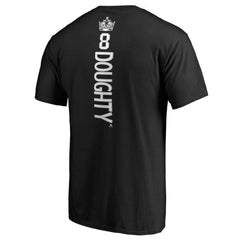 NHL Drew Doughty Los Angeles Kings Backer Name & Number T-Shirt - Black