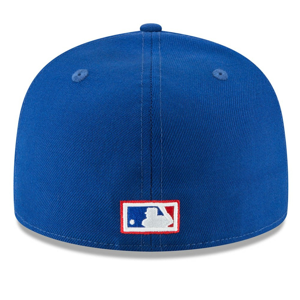 Texas Rangers New Era Cooperstown Collection Wool 59FIFTY Fitted Hat - Blue Hats