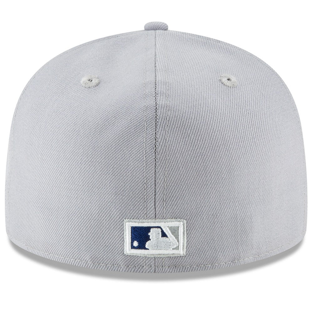 Los Angeles Dodgers New Era Cooperstown Collection Wool 59FIFTY Fitted Hat - Gray Hats