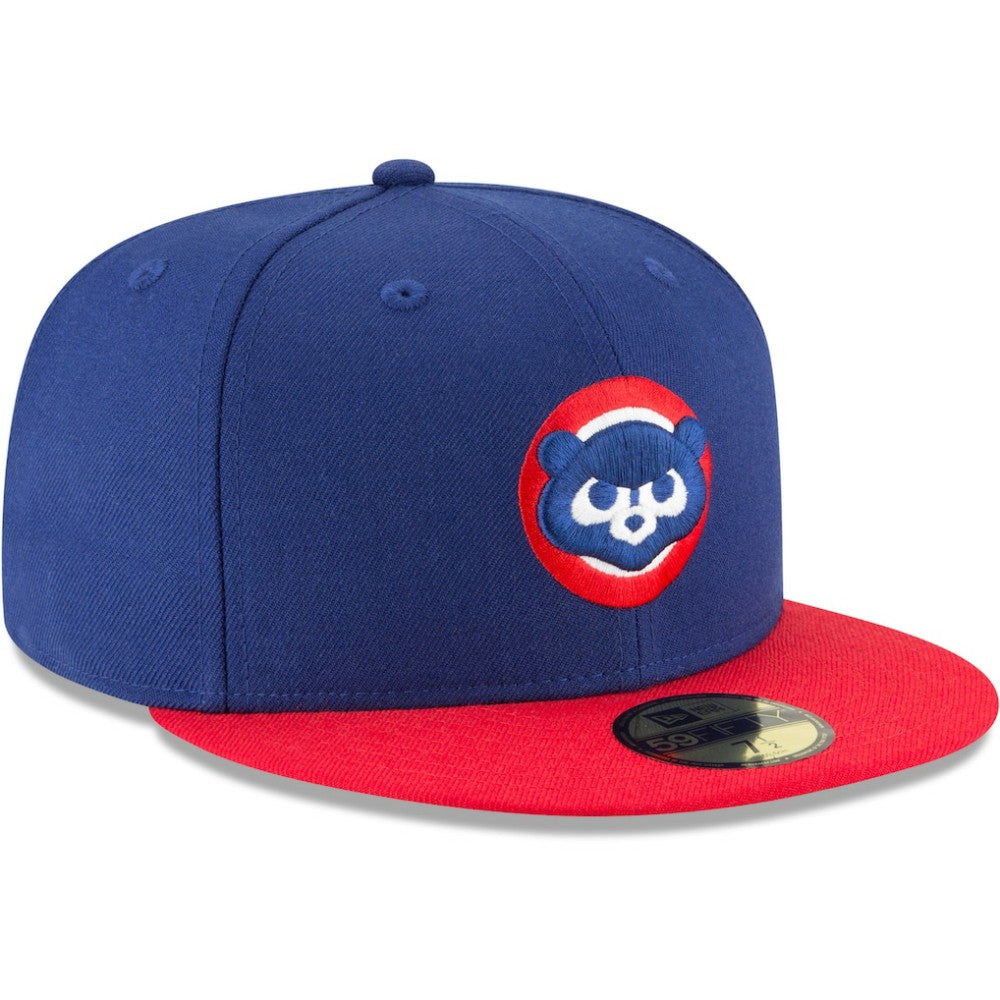 Chicago Cubs New Era Cooperstown Collection Wool 59FIFTY Fitted Hat - Royal Hats