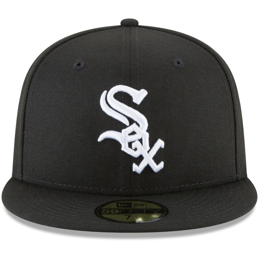 Chicago White Sox New Era 59FIFTY Fitted Hat - Black Hats