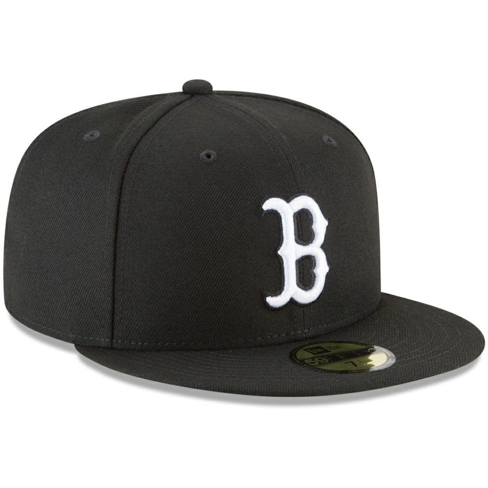Boston Red Sox New Era 59FIFTY Fitted Hat - Black Hats