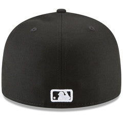 Los Angeles Angels New Era 59FIFTY Fitted Hat - Black Hats