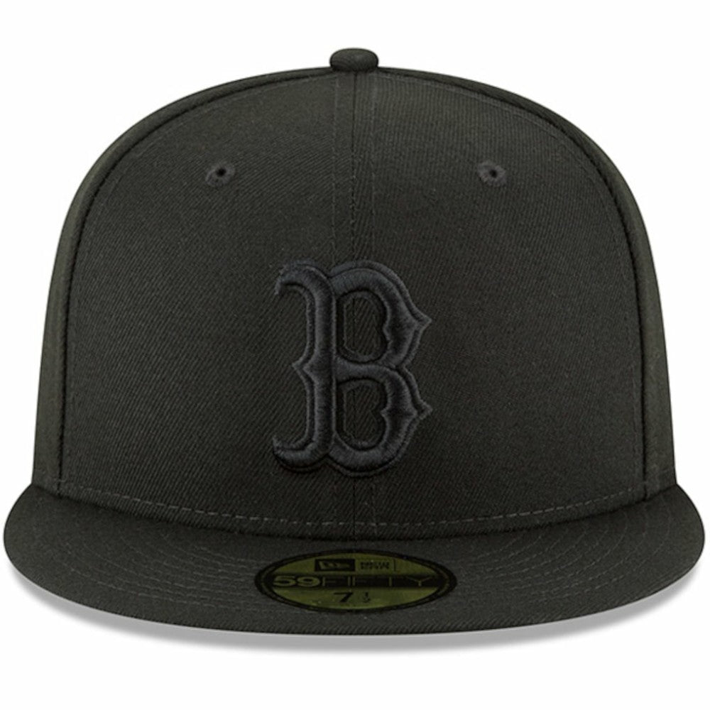 Boston Red Sox New Era Primary Logo Basic 59FIFTY Fitted Hat - Black Hats