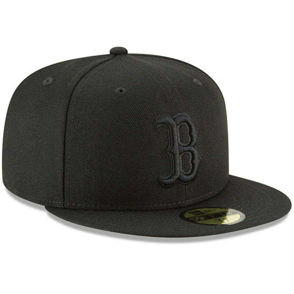 Boston Red Sox New Era Primary Logo Basic 59FIFTY Fitted Hat - Black Hats