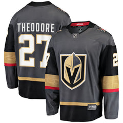 NHL Shea Theodore Vegas Golden Knights Alternate Breakaway Player Jersey - Gray