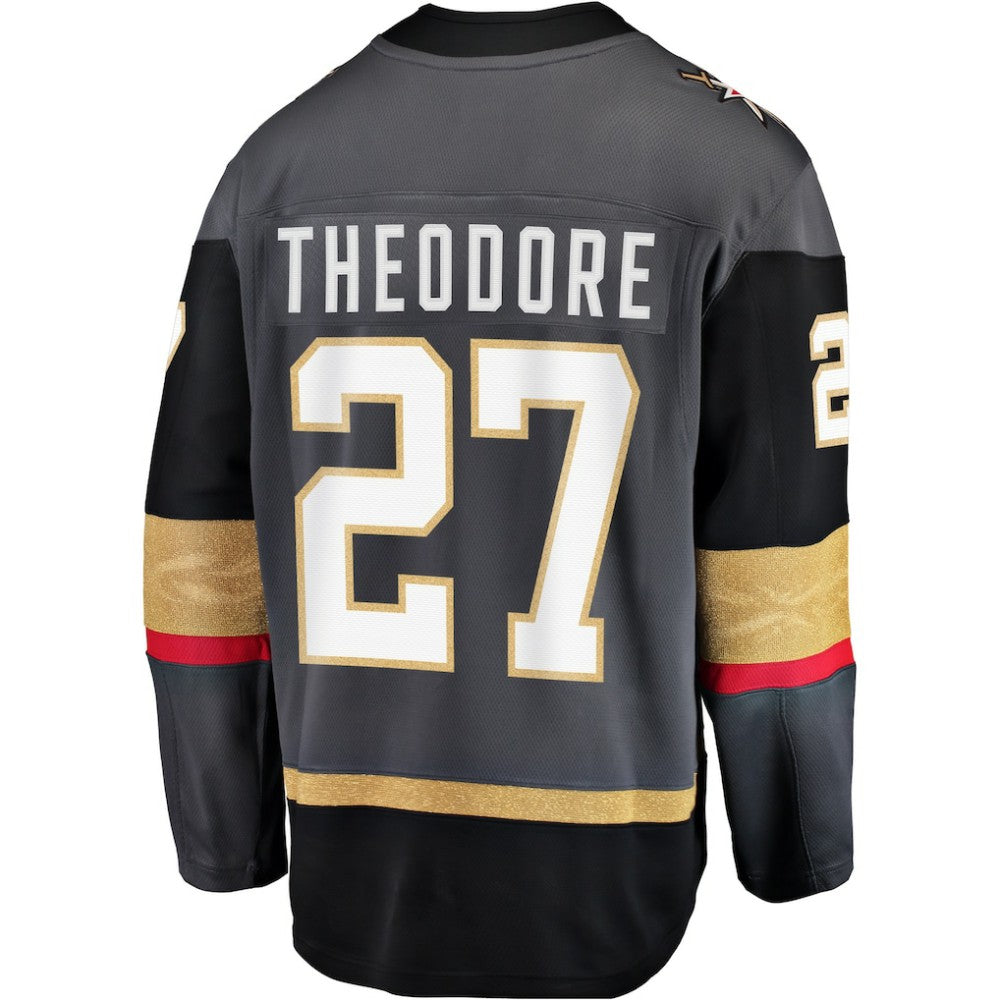 NHL Shea Theodore Vegas Golden Knights Alternate Breakaway Player Jersey - Gray