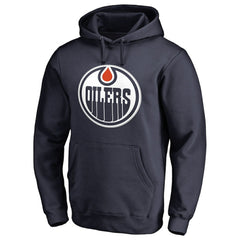 NHL Connor McDavid Edmonton Oilers Backer Name & Number Pullover Hoodie - Navy