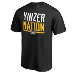 Pittsburgh Pirates Hometown Collection Yinzer Nation T-Shirt - Black T-shirts