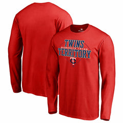 Minnesota Twins Hometown Collection Twins Territory Long Sleeve T-Shirt - Red T-shirts