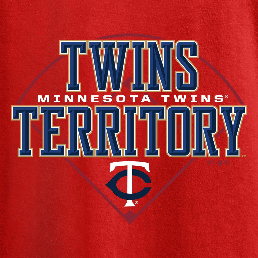 Minnesota Twins Hometown Collection Twins Territory Long Sleeve T-Shirt - Red T-shirts