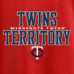 Minnesota Twins Hometown Collection Twins Territory Long Sleeve T-Shirt - Red T-shirts