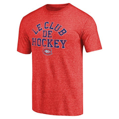 NHL Montreal Canadiens Hometown Collection Le Club Tri-Blend T-Shirt - Red