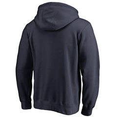 Chicago Bears Throwback Logo Pullover Hoodie Navy