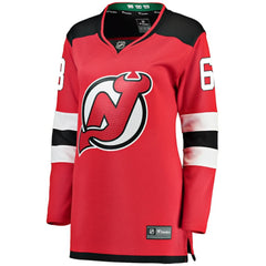 NHL Jesper Bratt New Jersey Devils Fanatics Women's Home Breakaway Player Jersey - Red
