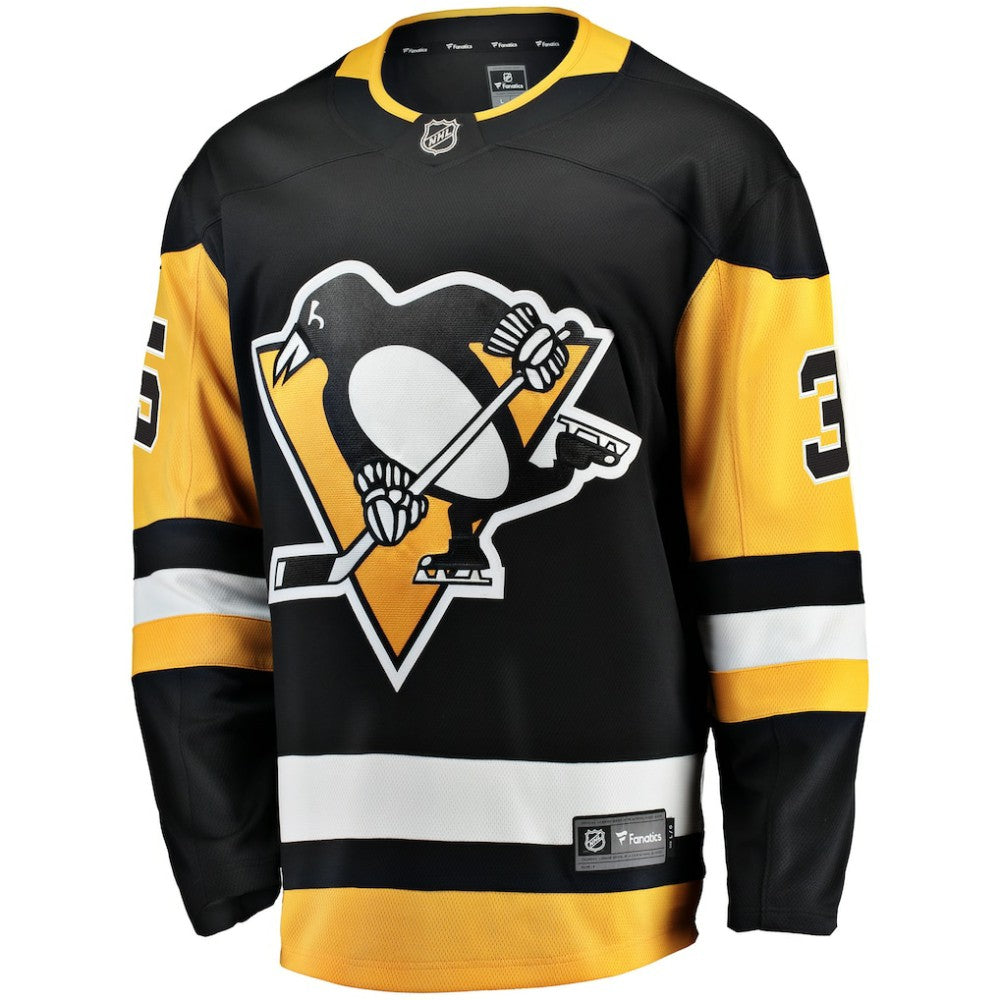 NHL Tristan Jarry Pittsburgh Penguins Fanatics Home Breakaway Player Jersey - Black