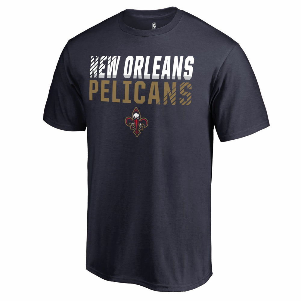 New Orleans Pelicans Fade Out T-Shirt Navy