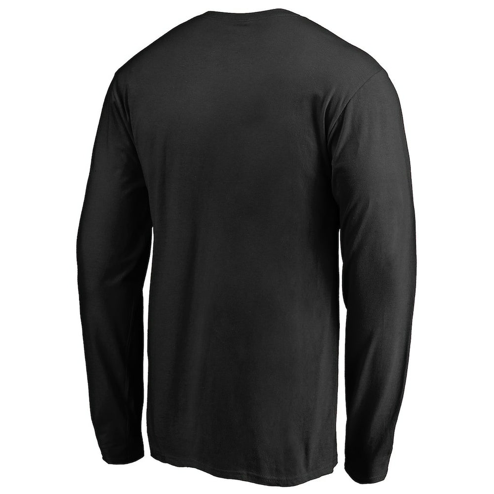 Brooklyn Nets Onside Stripe Long Sleeve T-Shirt Black