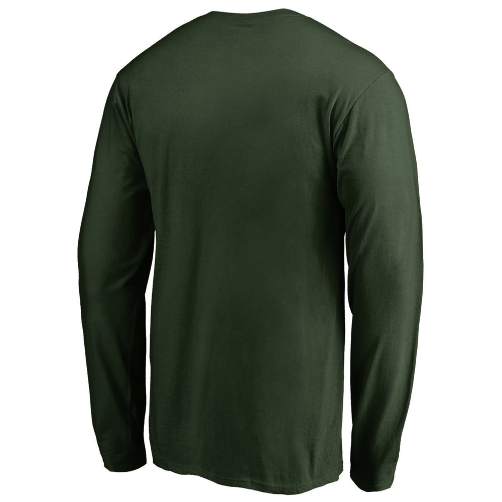 Milwaukee Bucks Onside Stripe Long Sleeve T-Shirt Hunter Green
