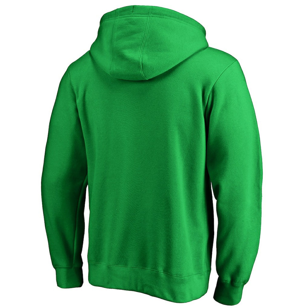 Boston Celtics Onside Stripe Pullover Hoodie Kelly Green