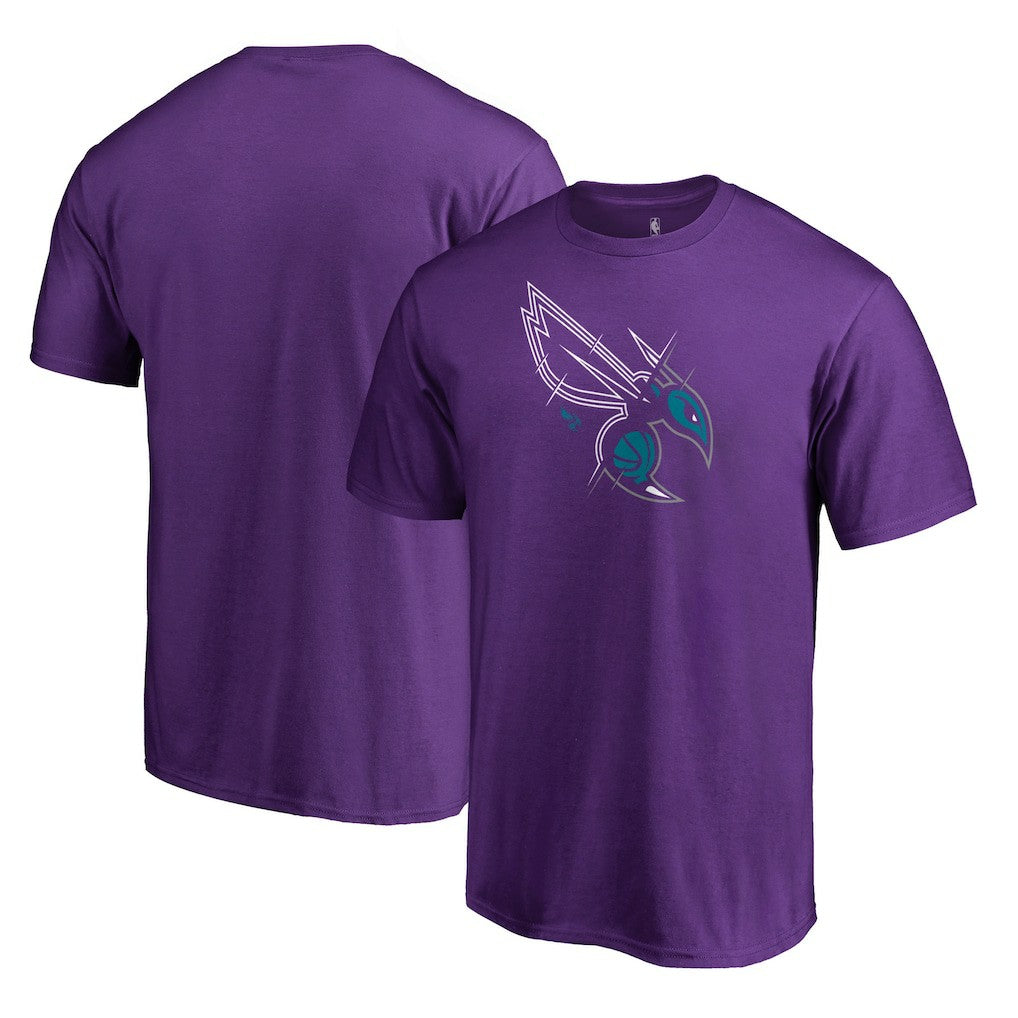 Charlotte Hornets X-Ray T-Shirt Purple