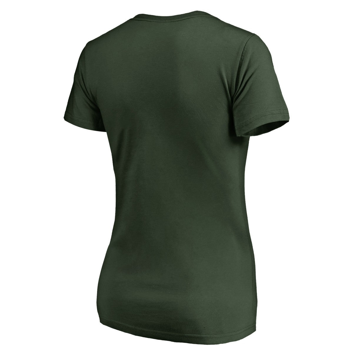 Milwaukee Bucks Women's X-Ray Slim Fit V-Neck T-Shirt Green