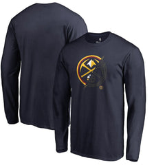 Denver Nuggets X-Ray Long Sleeve T-Shirt Navy