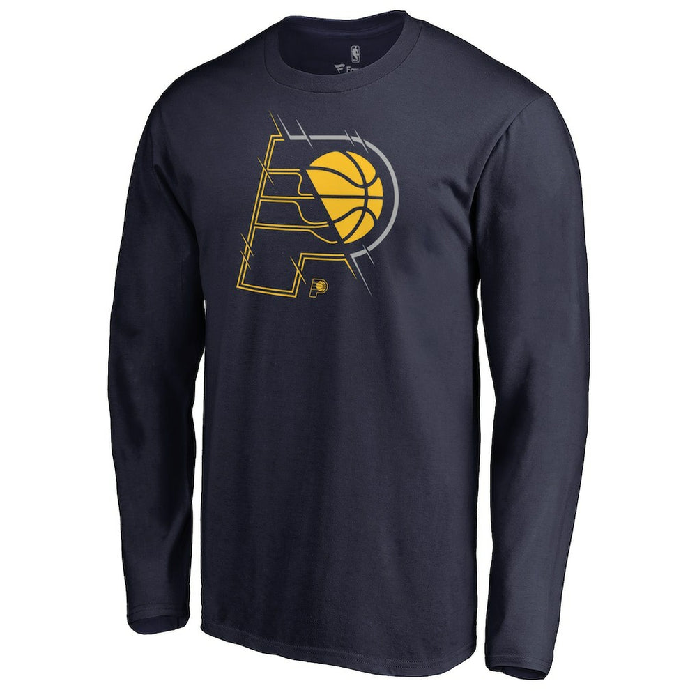 Indiana Pacers X-Ray Long Sleeve T-Shirt Navy