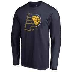 Indiana Pacers X-Ray Long Sleeve T-Shirt Navy