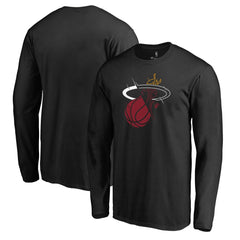 Miami Heat X-Ray Long Sleeve T-Shirt Black