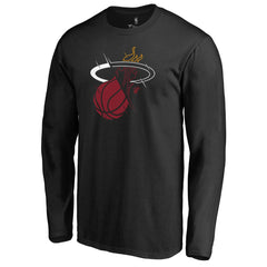 Miami Heat X-Ray Long Sleeve T-Shirt Black