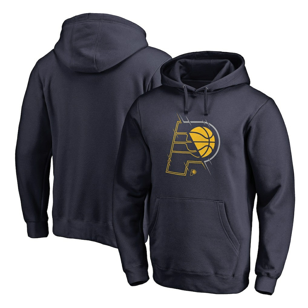 Indiana Pacers X-Ray Pullover Hoodie Navy