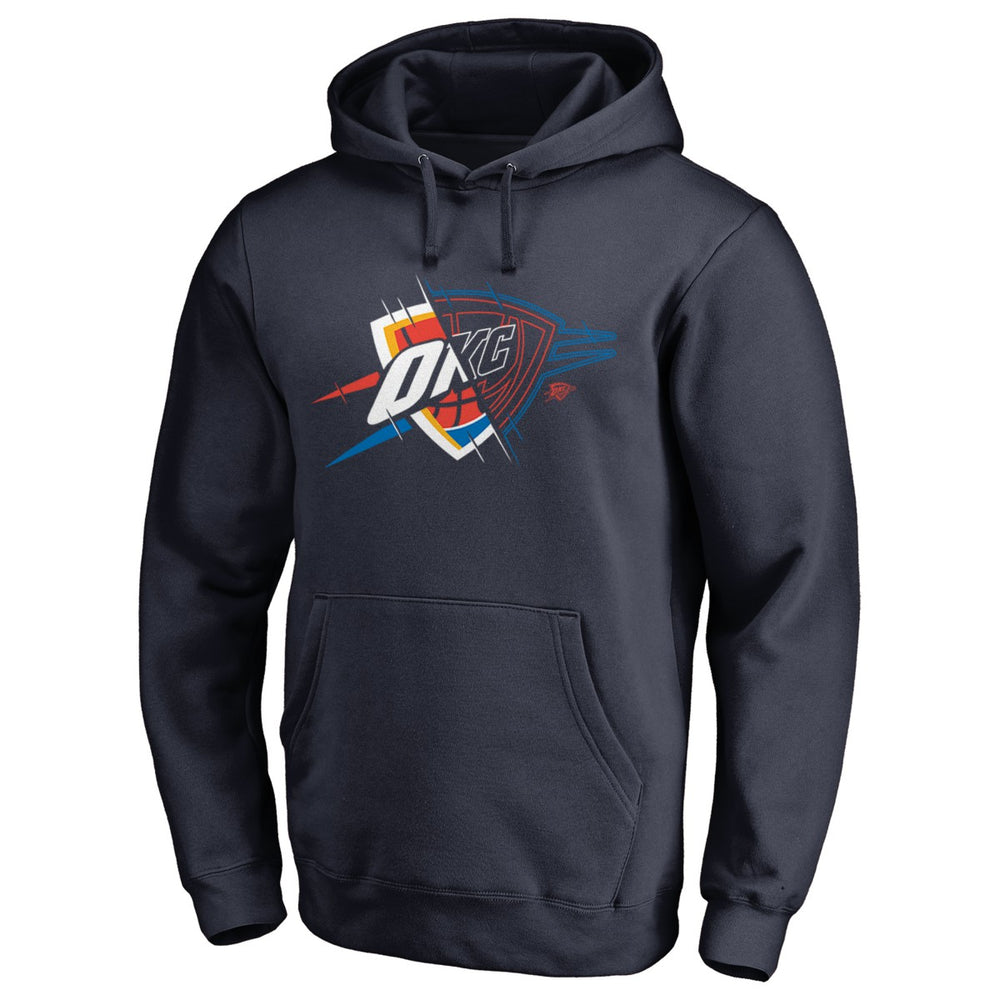 Oklahoma City Thunder X-Ray Pullover Hoodie Navy